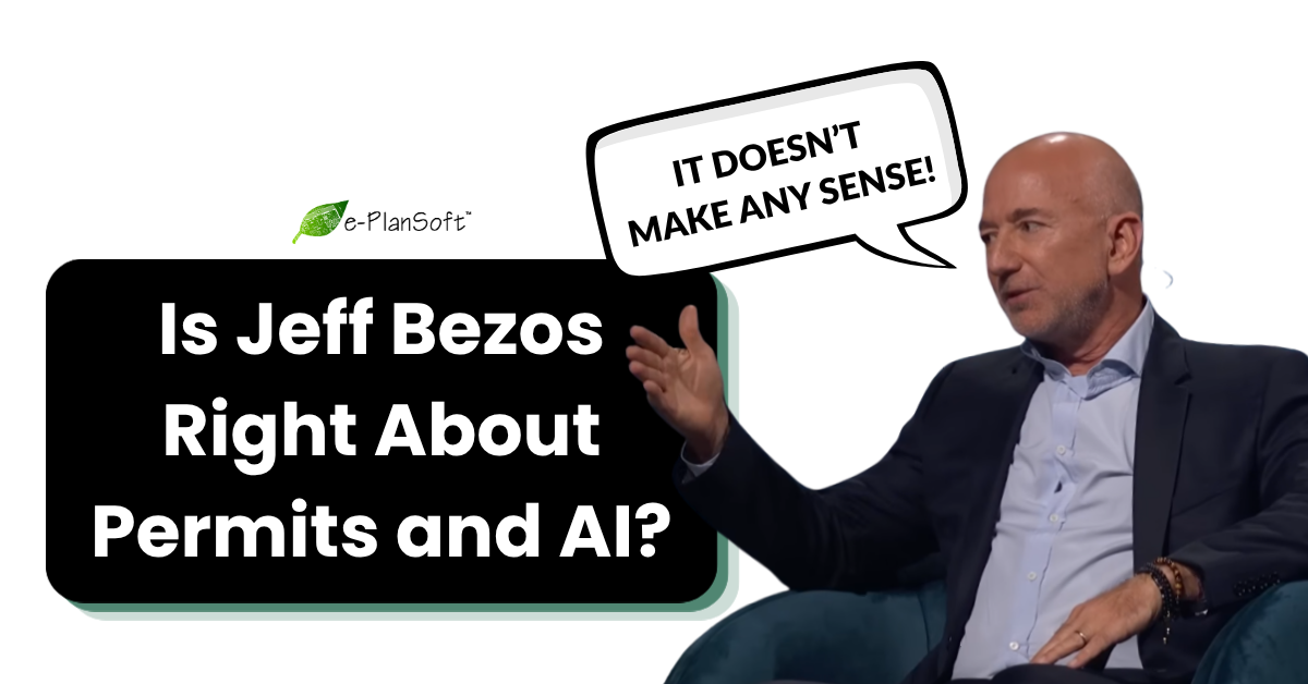 Is Jeff Bezos Right About AI and Building Permits?