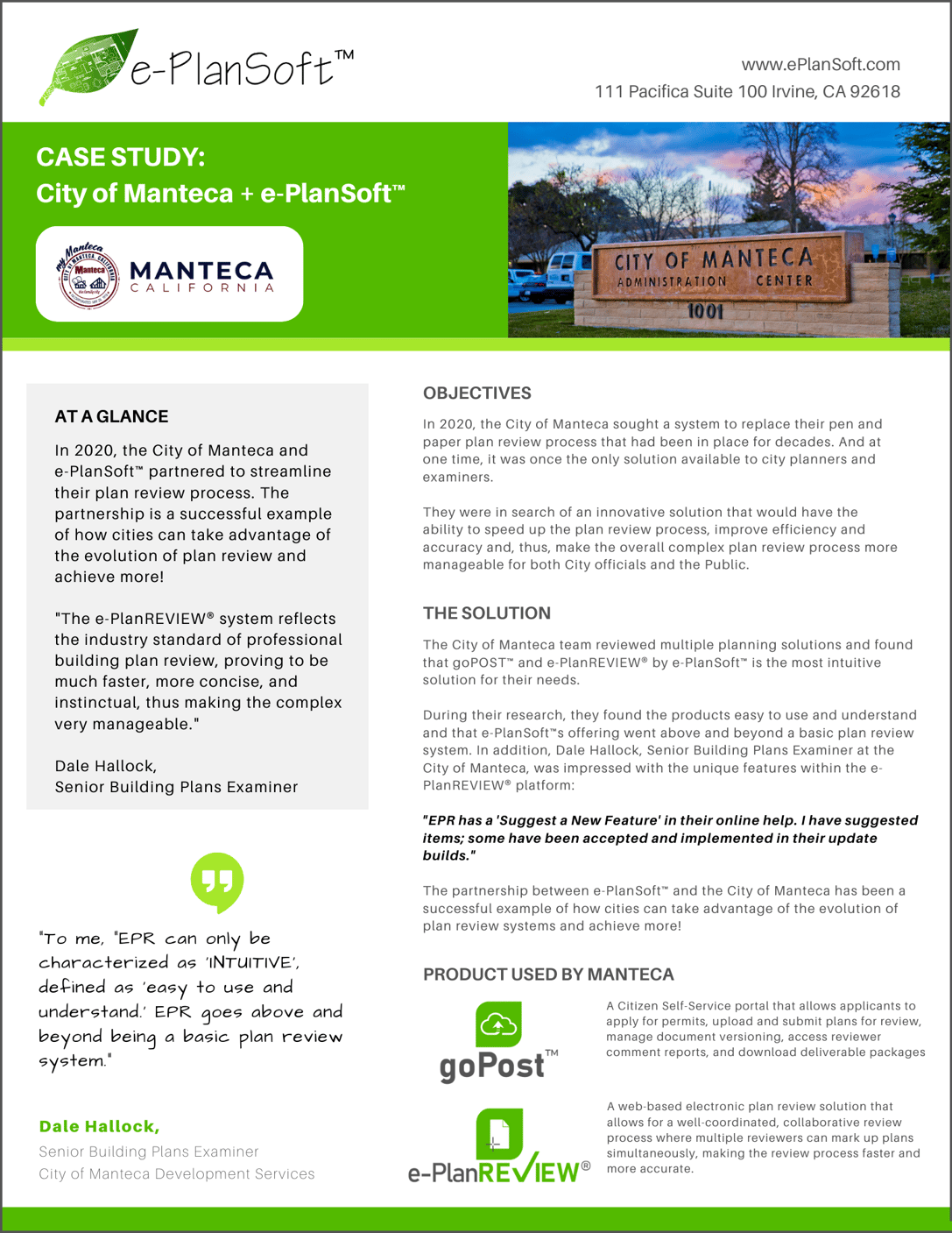 Case Study Manteca