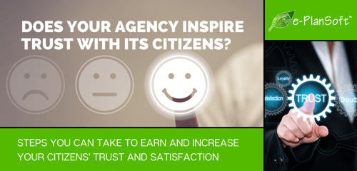 Improving Citizen Trust and Engagement in Government Agencies