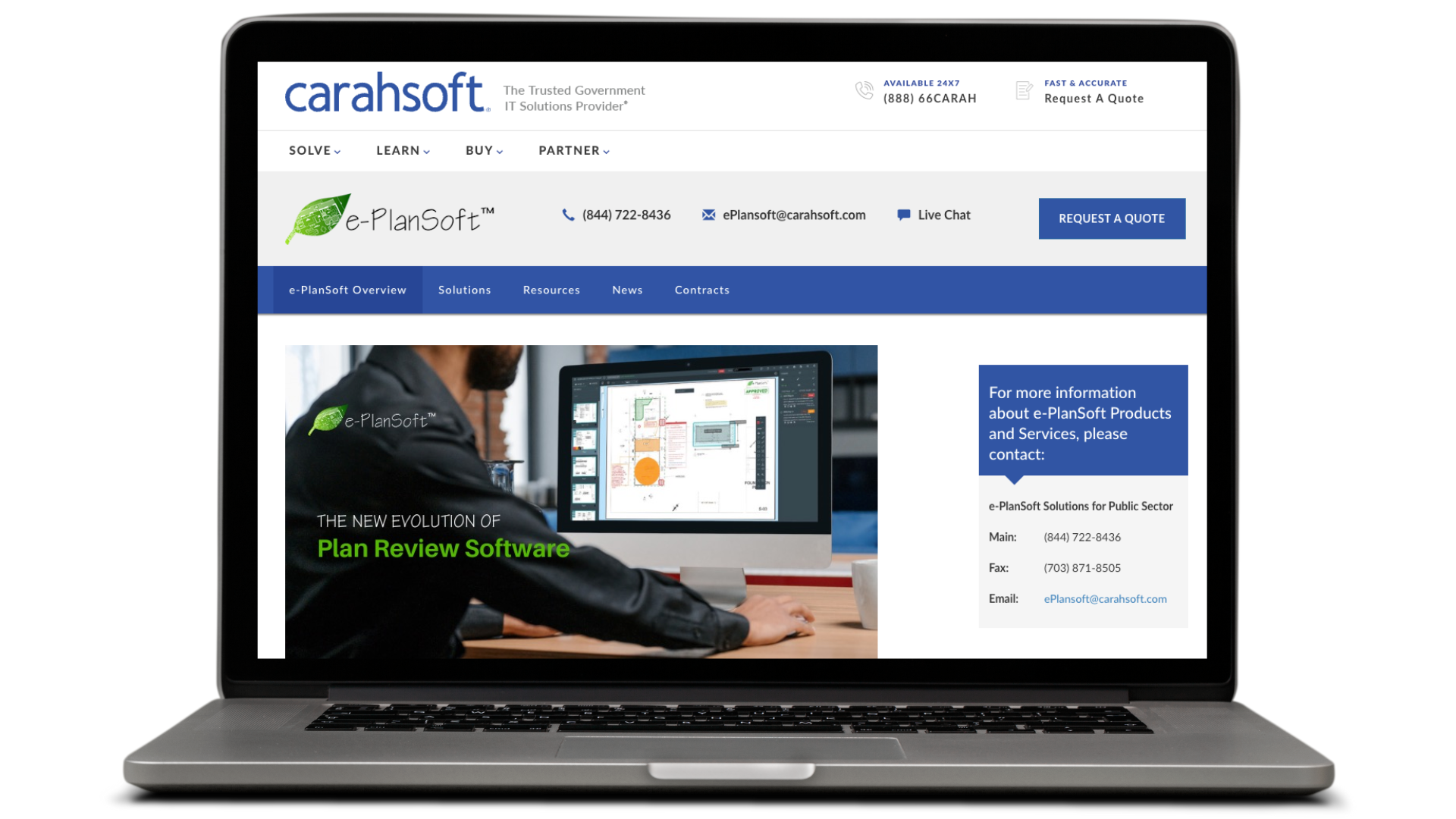 ePlan and Carahsoft