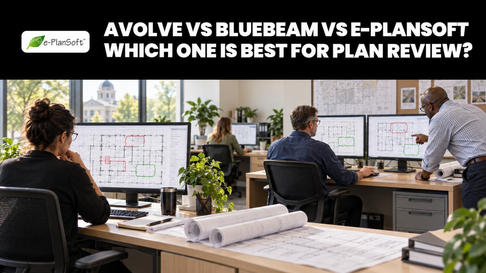 Avolve DigEplan vs Bluebeam vs e-PlanSoft: Which is Best for Plan Review?