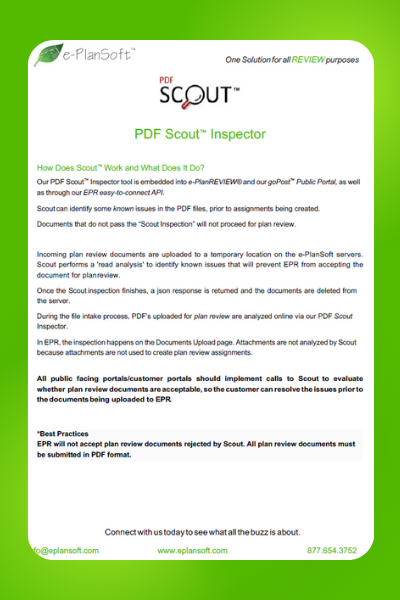 PDF Scout Datasheet